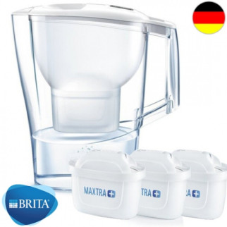 Фильтр-кувшин BRITA Marella Memo белый + 3 картриджа световая LED индикация 2.4 л Германия - Інтернет-магазин спільних покупок ToGether