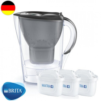 Фильтр-кувшин BRITA Marella Memo с электронной индикацией графит + 3 картриджа 2.4 л Германия - Інтернет-магазин спільних покупок ToGether