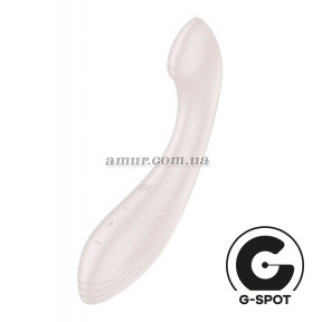 Вібратор Satisfyer G-Force, бежевий, 10 режимів вібрації, 5 інтенсивностей - Інтернет-магазин спільних покупок ToGether