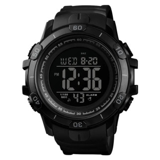 Годинник наручний чоловічий SKMEI 1475BK BLACK, військовий тактичний годинник. Колір: чорний - Інтернет-магазин спільних покупок ToGether