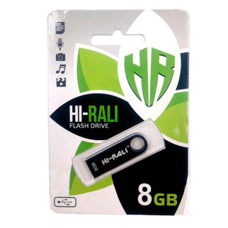 USB флешка метал Hi-Rali 8GB Shuttle series Black - Інтернет-магазин спільних покупок ToGether