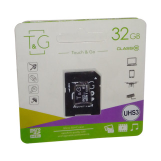 Карта пам'яті micro SDHC T&G 32GB class 10 (з адаптером) - Інтернет-магазин спільних покупок ToGether