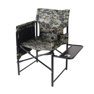Крісло розкладне Режисер з полицею, труба ф-2,5см та ф-1,6см, сидіння 460х430мм, 110 кг (камуфляж) - Інтернет-магазин спільних покупок ToGether