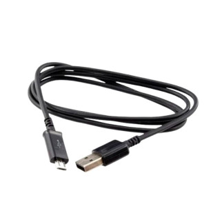 Шнур USB-microUSB 1м. чорний/білий - Інтернет-магазин спільних покупок ToGether
