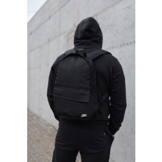 Рюкзак міський спортивний чорний Base біле лого Nike - Інтернет-магазин спільних покупок ToGether