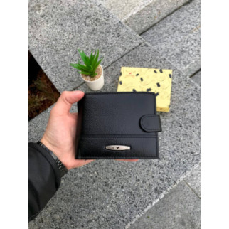 Міцний гаманець із натуральної шкіри чорний - Інтернет-магазин спільних покупок ToGether