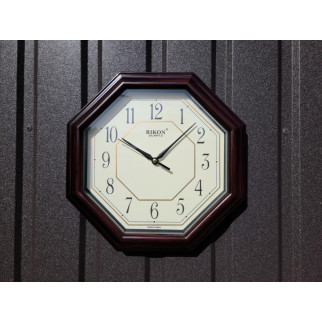 Годинник Rikon 4851 | Якісний настінний годинник | Red Brown Ivory - Інтернет-магазин спільних покупок ToGether