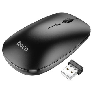 Мишка Hoco GM15 бездротова | BT3.0+5.0 2.4G 800/1200/1600DPI | для ПК Планшета Смартфона Black - Інтернет-магазин спільних покупок ToGether