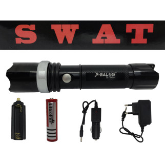 Ліхтарик SWAT X-Balog T8626 T6 | Ручний ліхтарик акумуляторний ZOOM 800 М - Інтернет-магазин спільних покупок ToGether