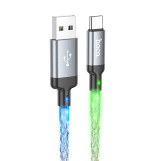 USB Hoco U112 Shine USB to TypeC Led - Інтернет-магазин спільних покупок ToGether
