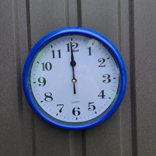 Годинник настінний Quartz #530 Синій - Інтернет-магазин спільних покупок ToGether