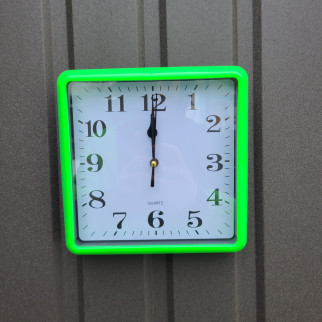 Годинник настінний Quartz #529 Зелений - Інтернет-магазин спільних покупок ToGether