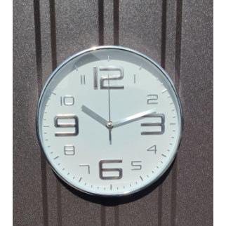 Годинник настінний Quartz #2014А Silver - Інтернет-магазин спільних покупок ToGether