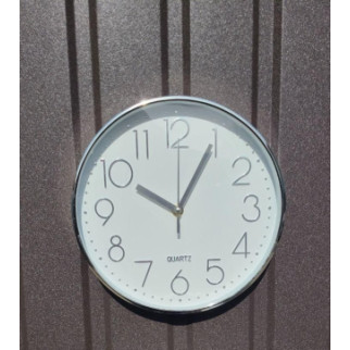 Годинник настінний Quartz 045 Silver - Інтернет-магазин спільних покупок ToGether