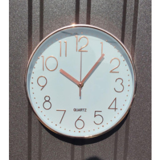 Годинник настінний Quartz #2014E Rose Gold - Інтернет-магазин спільних покупок ToGether