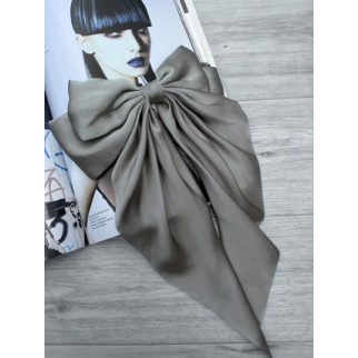 Жіноча шпилька для волосся з бантом Срібний (15005) - Інтернет-магазин спільних покупок ToGether