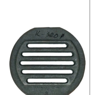 Решітка чавунна "Титан" кругла (К) діаметр 320 - Інтернет-магазин спільних покупок ToGether