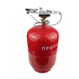 Газовий пальник з балоном комплект туристичний КІТАЙ 12 літрів red 2.2 кВт - Інтернет-магазин спільних покупок ToGether