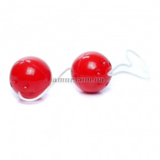 Вагінальні кульки Duo-Balls червоні - Інтернет-магазин спільних покупок ToGether