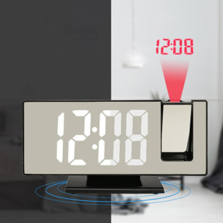 Годинник настільний з проекцією часу на стелю з LED дисплеєм і будильником - Інтернет-магазин спільних покупок ToGether