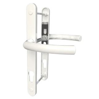 Комплект ручок для металопластикових дверей 85мм біла (АТ 85/26) - Інтернет-магазин спільних покупок ToGether
