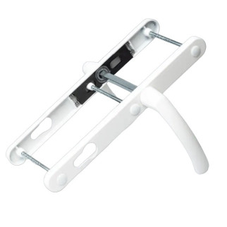 Комплект ручок для металопластикових дверей 92мм підпружинена біла (АТ 92/26) - Інтернет-магазин спільних покупок ToGether