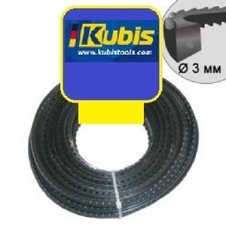 Косильна струна для тримеру 3.0 мм*15 м, "крокодил" Kubis - Інтернет-магазин спільних покупок ToGether