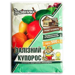Препарат Купорос Залізний 500г ТМ Садівник - Інтернет-магазин спільних покупок ToGether