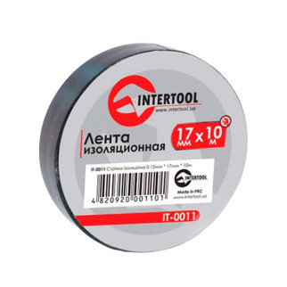 Ізолента 15мх17х0, 15мм (10шт) чорна Intertool - Інтернет-магазин спільних покупок ToGether