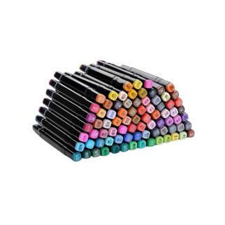 Набір двосторонніх маркерів, Sketch Marker, 24 кольорів, в сумці - Інтернет-магазин спільних покупок ToGether