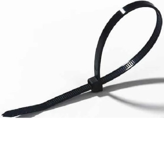Хомут пластиковий 5х200, чорний з кільцем (100шт) - Інтернет-магазин спільних покупок ToGether