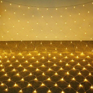 Гірлянда 120 LED сітка білий 1,5 х1, 5м, прозорий провід Новий Рік - Інтернет-магазин спільних покупок ToGether