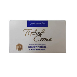 Мило туалетне тверде ТМ "Ti Amo Crema ", марка К, "Косметичне з колагеном" (professional line) 115г - Інтернет-магазин спільних покупок ToGether