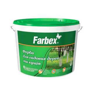 Фарба для садових дерев, біла матова, ТМ Farbex -1,4 кг - Інтернет-магазин спільних покупок ToGether