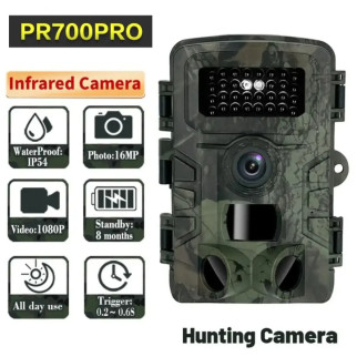 Нагрудна боді камера Фотопастка PR700PRO мисливська камера P66 12mp з екраном і нічним баченням - Інтернет-магазин спільних покупок ToGether