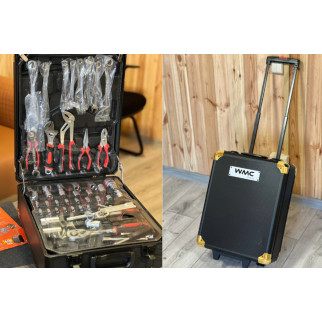 Набір інструменту WMC TOOLS 408 предметів з тріскачкою (у валізі) - Інтернет-магазин спільних покупок ToGether