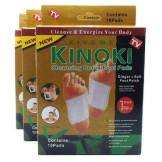 Пластир для ніг Kinoki Голд 10 шт. детоксикація догляд за ногами Імбирь - Інтернет-магазин спільних покупок ToGether