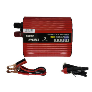 Перетворювач Power inverter 1000w | Перетворювач напруги з 12 вольтів на 220 вольтів з двома USB - Інтернет-магазин спільних покупок ToGether