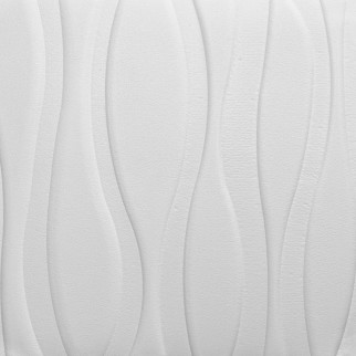 Самоклеюча декоративна настінно-стельова 3D панель великі хвилі 700х700х7мм (167) SW-00000243 - Інтернет-магазин спільних покупок ToGether