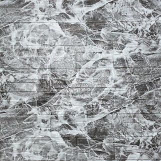 Самоклеюча декоративна 3D панель камінь Сіра рвана цегла700х770х5мм (158) SW-00000487 - Інтернет-магазин спільних покупок ToGether
