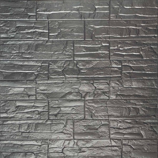 Самоклеюча 3D панель культурний камінь срібло 700x770x5мм (156) SW-00000751 - Інтернет-магазин спільних покупок ToGether
