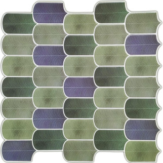 Самоклеюча поліуретанова плитка сіро-фіолетова мозаїка 305х305х1мм SW-00001194 - Інтернет-магазин спільних покупок ToGether