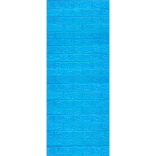 Самоклеюча 3D панель під синю цеглу 3080x700x3мм SW-00001756 - Інтернет-магазин спільних покупок ToGether
