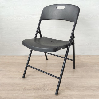 Складний стілець 46*52*79см чорний SW-00001608 - Інтернет-магазин спільних покупок ToGether