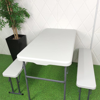 Набір садової мебелі ( стіл+2 лави) SW-00001612 - Інтернет-магазин спільних покупок ToGether