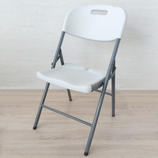 Складний стілець (стандартний тип) 47,5*59*86,5см белый SW-00001607 - Інтернет-магазин спільних покупок ToGether
