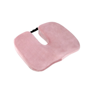 Ортопедична подушка для майстра краси для сидіння Correct Shape Model-1 велюр Рожевий - Інтернет-магазин спільних покупок ToGether