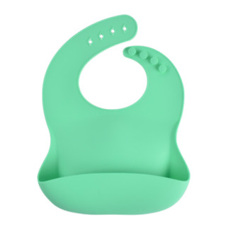 Слинявчик силіконовий з кишенею Зелений SO-Y13 - Інтернет-магазин спільних покупок ToGether