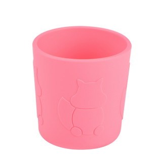 Склянка силіконова білочка Рожева CTB-Y14 - Інтернет-магазин спільних покупок ToGether