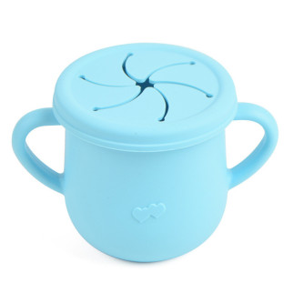 Снічниця силіконова склянка для снеків Блакитний CH-Y09 - Інтернет-магазин спільних покупок ToGether